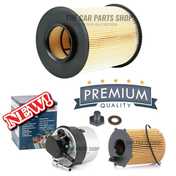 FOR FORD C-MAX 1.8 TDI 2007> SERVICE FILTERS KIT OIL AIR AND FUEL FILTER NEW
