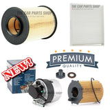 FOR FORD C-MAX 1.8 TDI 2007> SERVICE FILTERS KIT OIL AIR CABIN FUEL FILTER NEW