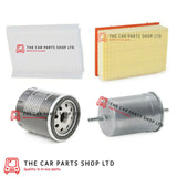 FOR PEUGEOT 307 CC 2.0 DIESEL 03-09 SERVICE KIT AIR OIL FUEL AND POLLEN FILTER