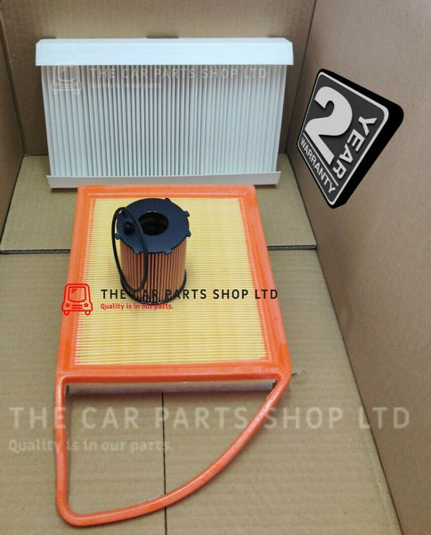 FITS PEUGEOT 308 1.6 HDI 2010> SERVICE FILTER KIT OIL AIR AND CABIN FILTER
