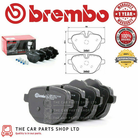 FOR BMW 520D xDRIVE 2013-2016 GENUINE REAR BREMBO BRAKE PADS HIGH QUALITY