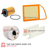 SERVICE FILTERS KIT FOR PEUGEOT 208 1.4 HDI 2012> OIL AIR FUEL CABIN FILTER
