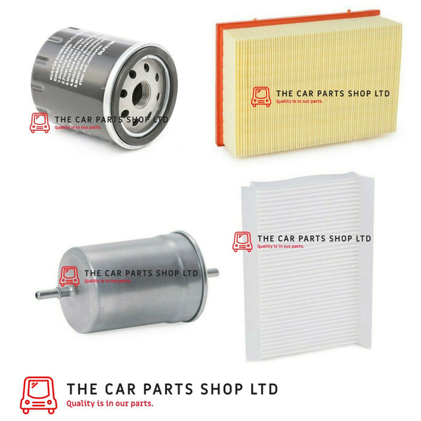 FITS PEUGEOT 307 2.0 16V 2000-2005 SERVICE FILTER KIT AIR OIL CABIN FUEL FILTER
