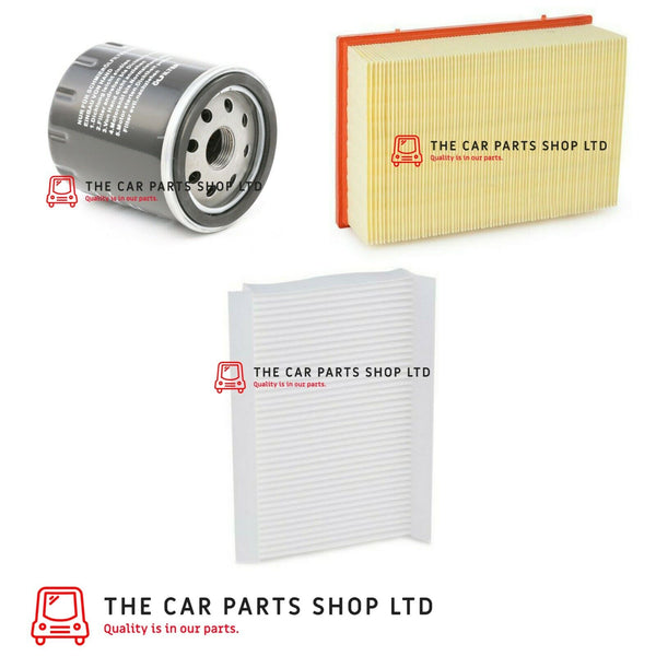 FITS PEUGEOT 307 2.0 16V 2000-2005 SERVICE FILTER KIT AIR OIL POLLEN FILTER NEW