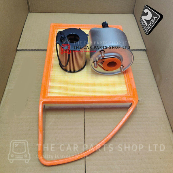 FOR PEUGEOT 207 1.6 HDI 2010> SERVICE FILTER KIT FUEL, OIL AND AIR FILTER