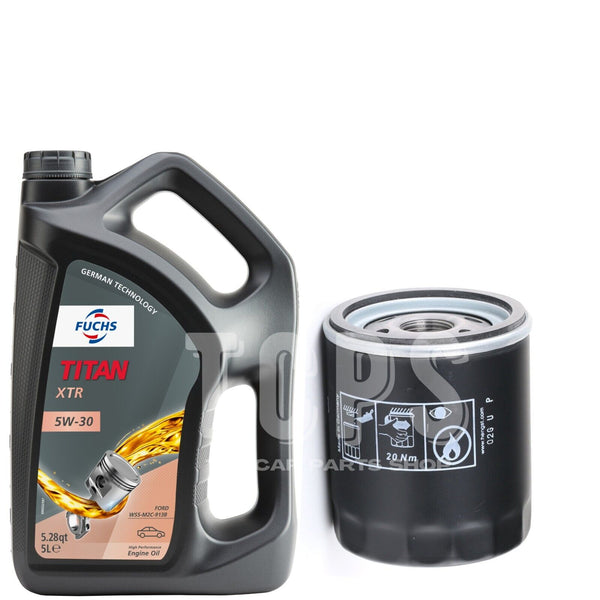 FITS PEUGEOT 306 1.9D 1998-2002 SERVICE KIT 5L OIL 5w30+ OIL FILTER BRAND NEW