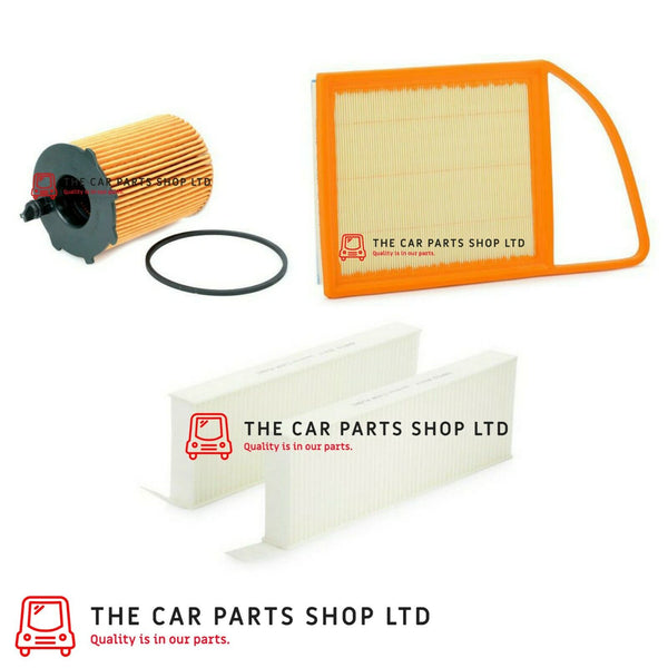 FITS PEUGEOT 207 1.4 HDI 2006> SERVICE FILTER KIT CABIN OIL AND AIR FILTER