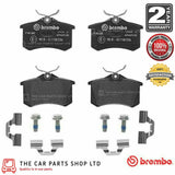 FOR SEAT IBIZA 1.6 16V MK3 REAR AXLE GENUINE BREMBO SPORTS BRAKE PADS
