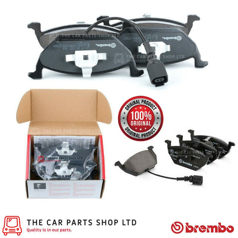 FOR VOLKSWAGEN VW BORA 1.8 1.9 FRONT GENUINE BREMBO BRAKE PADS FRONT AXLE NEW