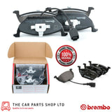 FITS VW GOLF MK5 1.6 2003-2008 FRONT GENUINE BREMBO BRAKE PADS NEW