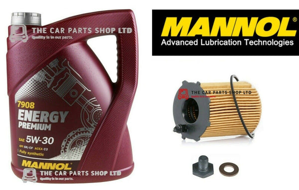 TO FIT CITROEN C3 PICASSO 1.6 HDI 03/10> SERVICE KIT 5L 5W30 ENGINE OIL & FILTER