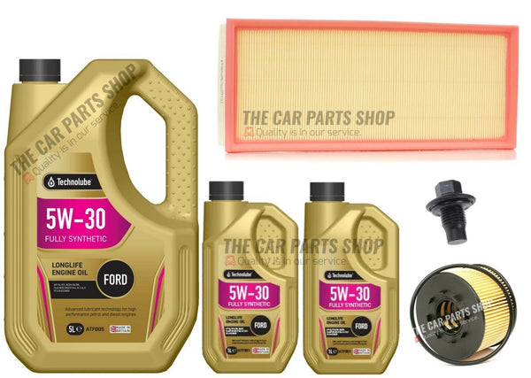 TO FIT FORD MONDEO MK3 2.2 TDCI 00-07 SERVICE KIT OIL AIR FILTER + 7L 5W30 OIL