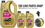 TO FIT FORD MONDEO MK3 2.2 TDCI 00-07 SERVICE KIT 7L 5W30 OIL AND OIL FILTER