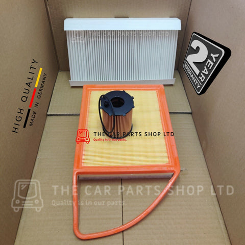 TO FIT CITROEN C4 SERVICE FILTER KIT OIL AIR CABIN FILTER ONLY BRAND NEW