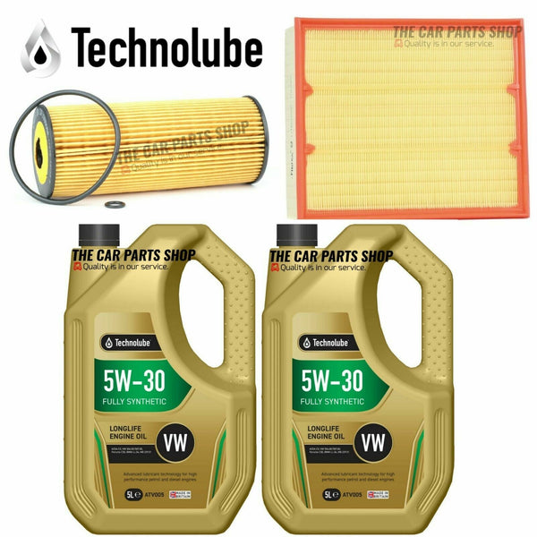 FOR VOLKSWAGEN LT 46 1997-06 SERVICE KIT 10L 5W30 OIL WITH AIR + OIL FILTER