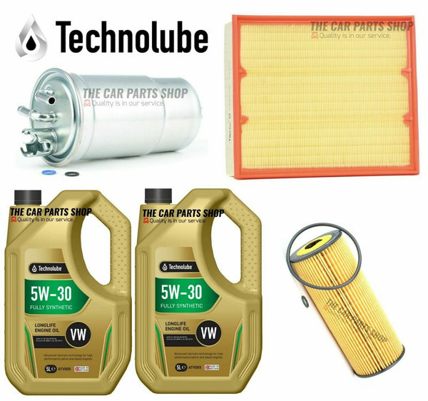 FOR VOLKSWAGEN LT 46 1997-06 SERVICE KIT 10L ENGINE OIL & OIL AIR FUEL FILTER