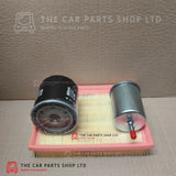 SERVICE FILTER KIT TO FIT PEUGEOT 206 1.6i 1998-2000 AIR OIL AND FUEL FILTER NEW
