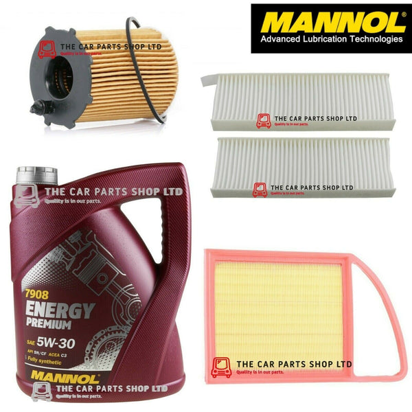 FOR CITROEN C3 HDI FAP 2012> SERVICE KIT 5L OIL & AIR, OIL AND CABIN FILTER
