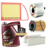 FOR CITROEN C3 HDI FAP 2012> FULL SERVICE KIT 5L OIL & ALL FILTERS