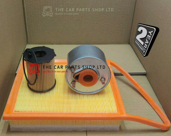 FITS CITROEN C3 1.4 HDI 2009>> SERVICE FILTER KIT FUEL OIL & AIR NEW