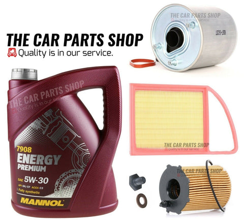 FOR CITROEN BERLINGO 1.6 HDI 2008> SERVICE KIT 5L OIL & FUEL AIR OIL FILTER NEW