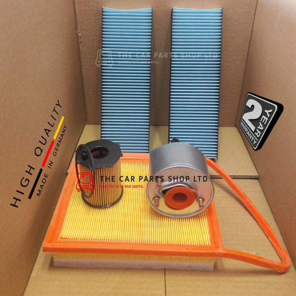 FOR CITROEN C3 MK2 1.6 HDI FULL SERVICE FILTERS KIT ALL FILTERS