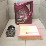 SERVICE KIT FITS PEUGEOT 206 2.0 HDI 99-09 5L 5W30 OIL WITH AIR AND OIL FILTER