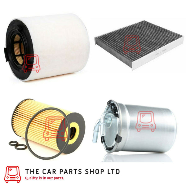 FOR AUDI A1 2.0 TDI BLACK EDITION SERVICE FILTER KIT OIL AIR FUEL CARBON CABIN