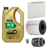 FOR SKODA ROOMSTER 1.2 TDI 2010> SERVICE KIT 5L OIL + OIL AIR & CABIN FILTER