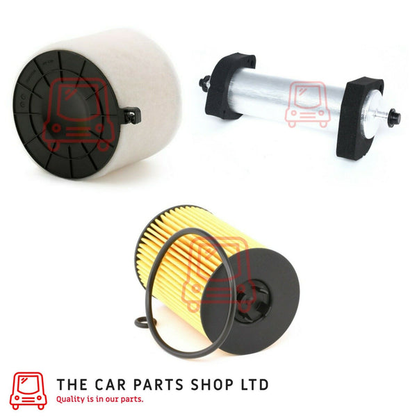 FITS AUDI A4 2.0 DIESEL 2015> SERVICE KIT OIL AIR FUEL FILTERS QUALITY FILTERS
