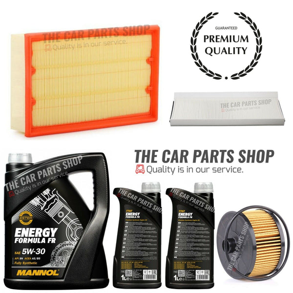 FITS FORD TRANSIT 2.4 SERVICE KIT 7L ENGINE OIL + AIR OIL CABIN FILTER NEW**