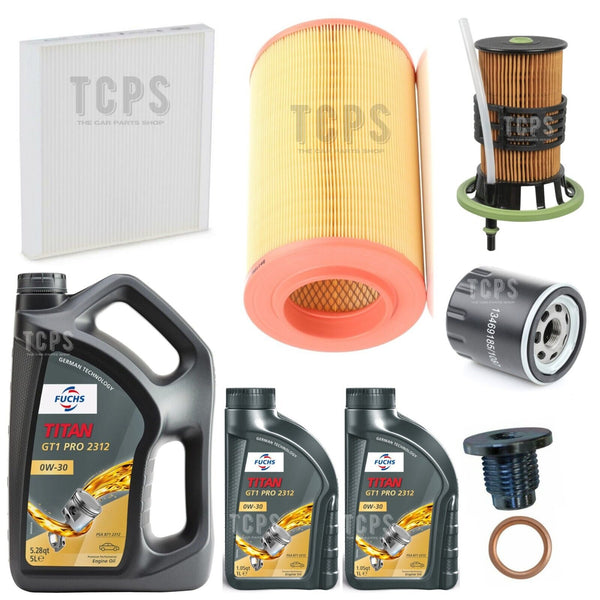 FOR CITROEN RELAY 2.0 HDI 2007> SERVICE KIT 7L 0W30 OIL + AIR OIL POLLEN FUEL