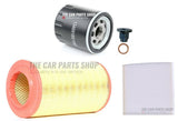FITS CITROEN RELAY 2.0 HDI 2007> SERVICE FILTER OIL AIR & POLLEN 3 FILTERS