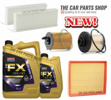 FOR CITROEN SPACETOURER 1.6 DIESEL 2016> SERVICE KIT 6L OIL & OIL AIR CABIN FUEL