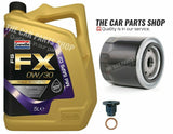 SERVICE KIT FOR CITROEN C1 1.2 PETROL 2014-2019 5L OIL & OIL FILTER KIT