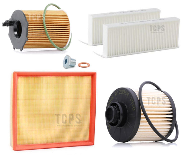 FITS PEUGEOT 3008 1.6 DIESEL 2014>> SERVICE FILTERS KIT FULL PACK