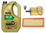FITS AUDI A3 1.9 TDI 03-09 SERVICE KIT 5L 5W30 ENGINE OIL AND OIL AIR FILTER KIT