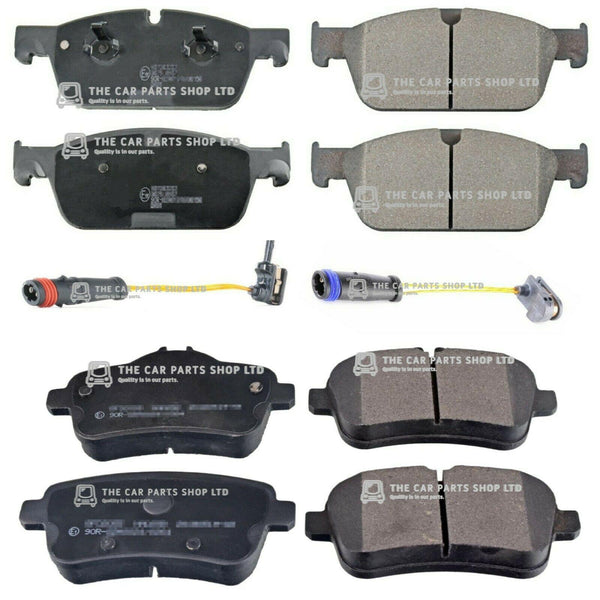 FOR MERCEDES GLE 3.0 2015-2018 FRONT & REAR BRAKE PADS SETS & WARNING WIRES