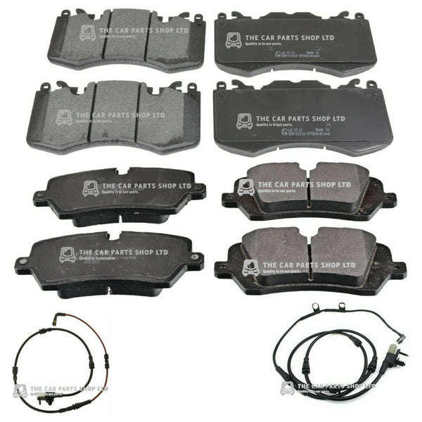 FOR RANGE ROVER SPORT L494 2016> FRONT AND REAR AXLE BRAKE PADS + WARNING WIRE