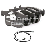 FITS BMW 420D F33 2013> BREMBO FRONT BRAKE PADS AND WARNING SENSOR