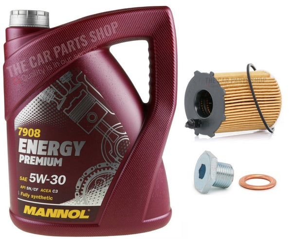 FITS CITROEN C5 1.6 HDI 2004> SERVICE KIT 5L 5W30 OIL + OIL FILTER BRAND NEW