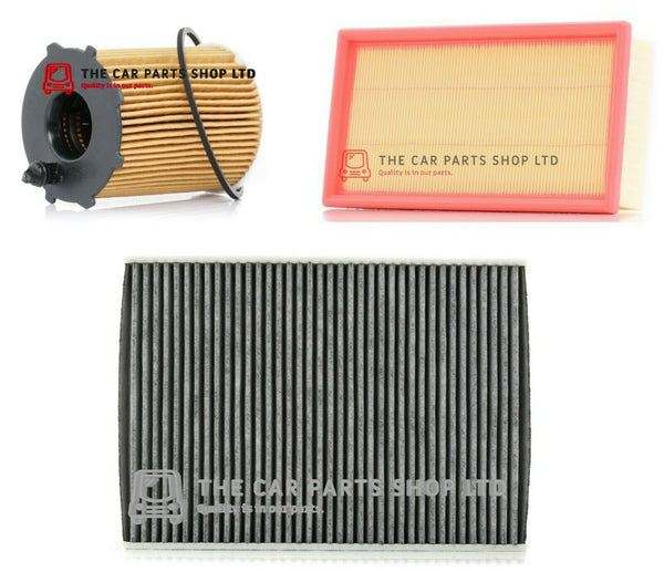 FITS CITROEN C5 1.6 HDI 2004> SERVICE FILTER KIT AIR OIL CARBON CABIN FILTER