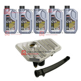 FOR SEAT EXEO ST 3R5 09-13 1CVT GEARBOX SERVICE KIT 5L CVT FLUID + FILTER NEW