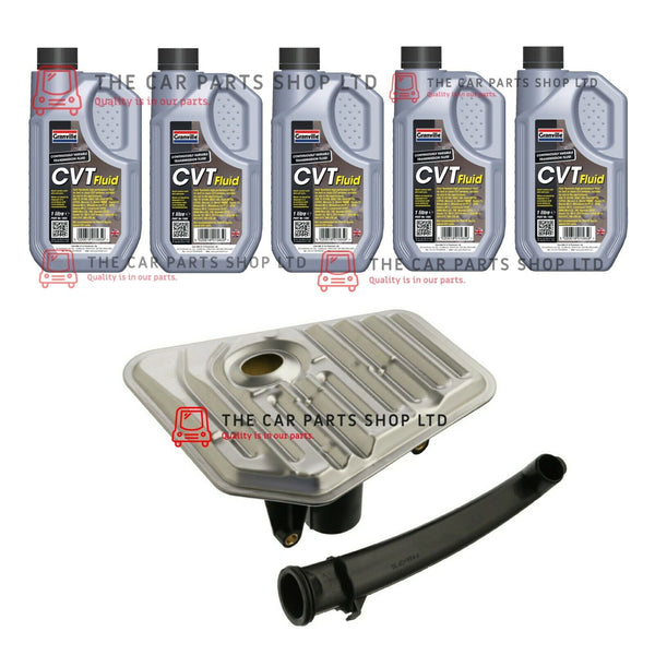 FOR SEAT EXEO ST 3R5 09-13 1CVT GEARBOX SERVICE KIT 5L CVT FLUID + FILTER NEW