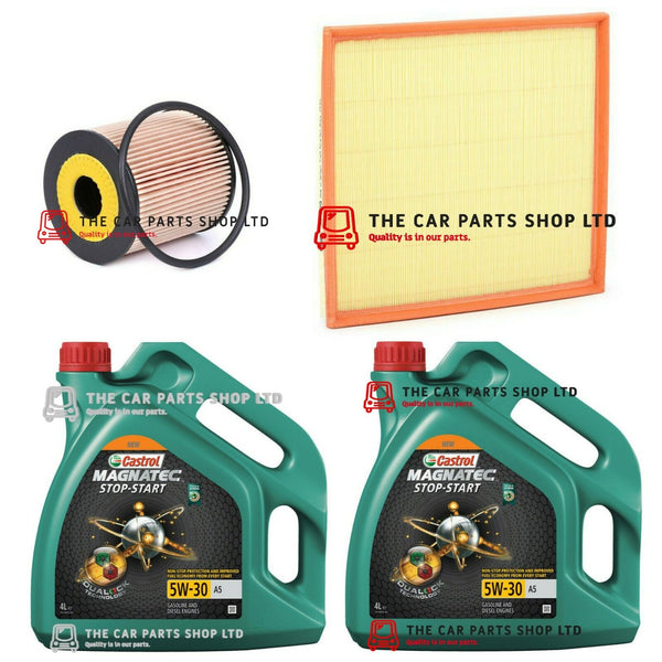 TO FIT FORD TOURNEO CUSTOM 2.2 TDCI 2012> SERVICE KIT OIL & AIR + 8L CASTROL NEW