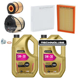 FITS FORD TRANSIT 2.2 TDCI 09/11> SERVICE KIT 10L OIL WITH ALL FILTERS NEW