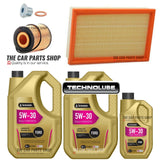 FOR FORD TRANSIT 2.2 TDCI 09/11> SERVICE KIT 11L 5W30 & OIL AIR FILTER