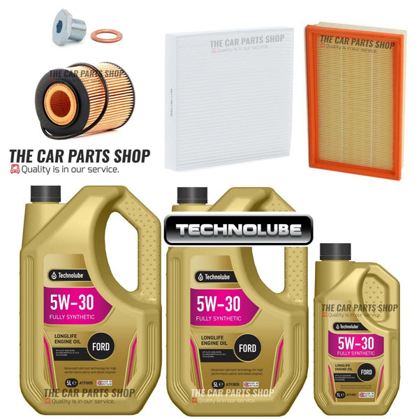 FOR FORD TRANSIT 2.2 DIESEL 2011> SERVICE KIT 11L 5W30 OIL CABIN AIR OIL FILTER