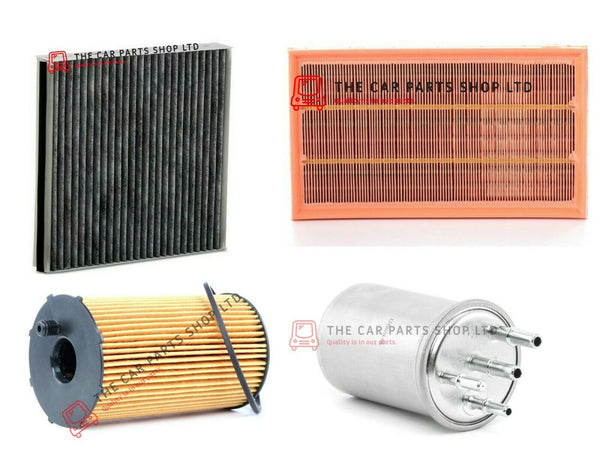 FOR JAGUAR XF 2.7 TD 08-14 COMPLETE SERVICE FILTERS KIT - FULL FILTER KIT NEW