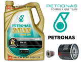 FOR MERCEDES A180D W176 1.5 DIESEL SERVICE KIT 5L PETRONAS & OIL FILTER & PLUG